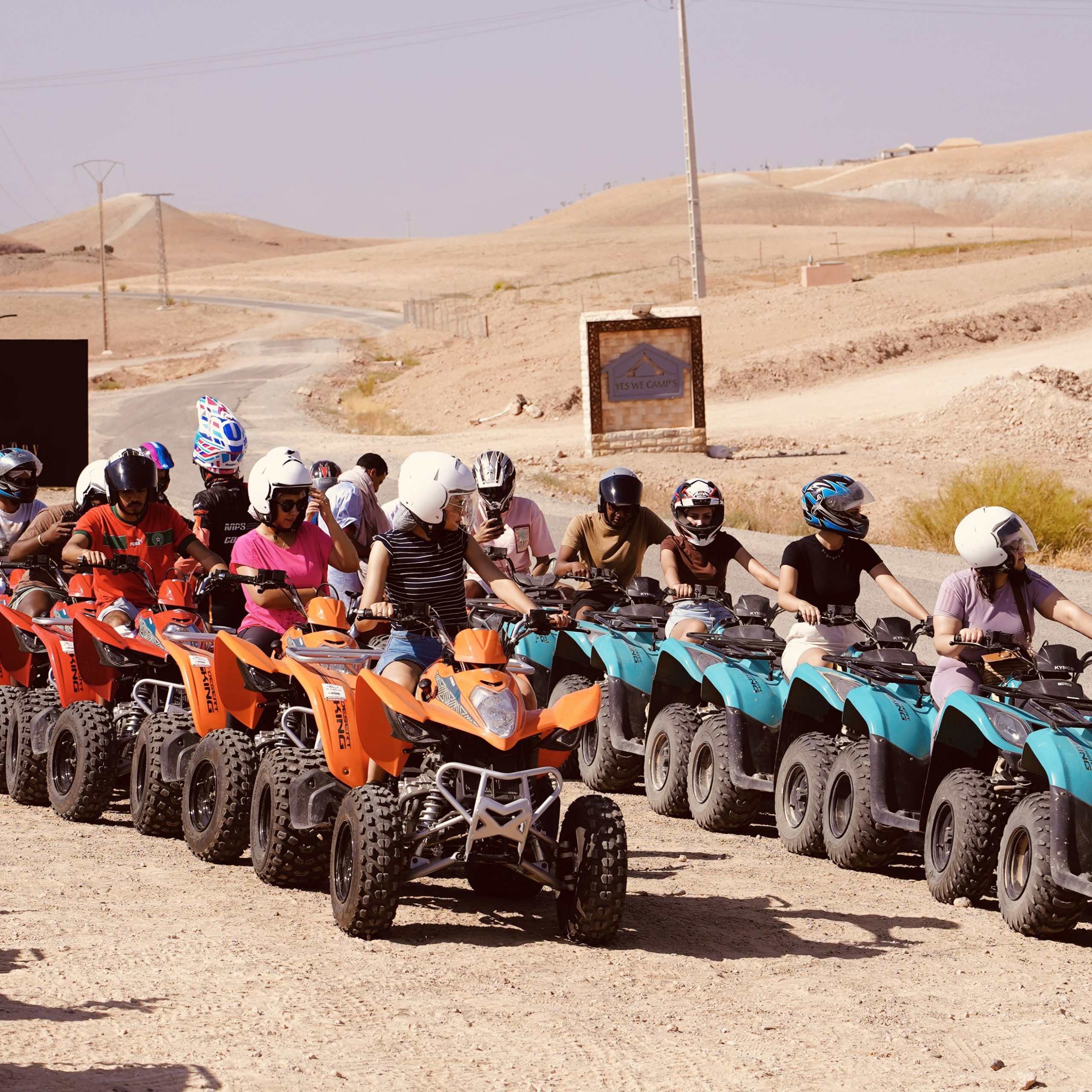 Quad Biking in the Agafay Desert