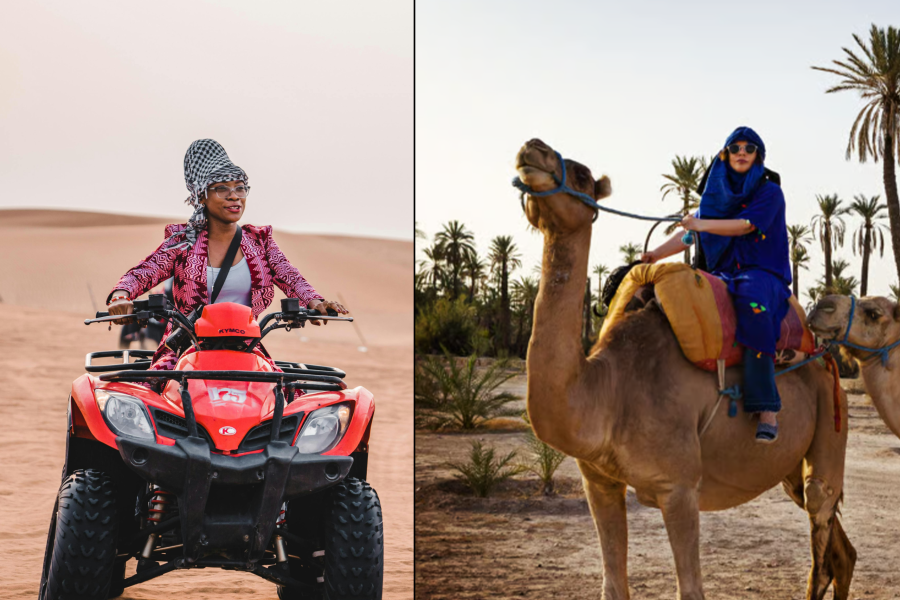 Quad Bike and Camel Ride Marrakech Palmeraie