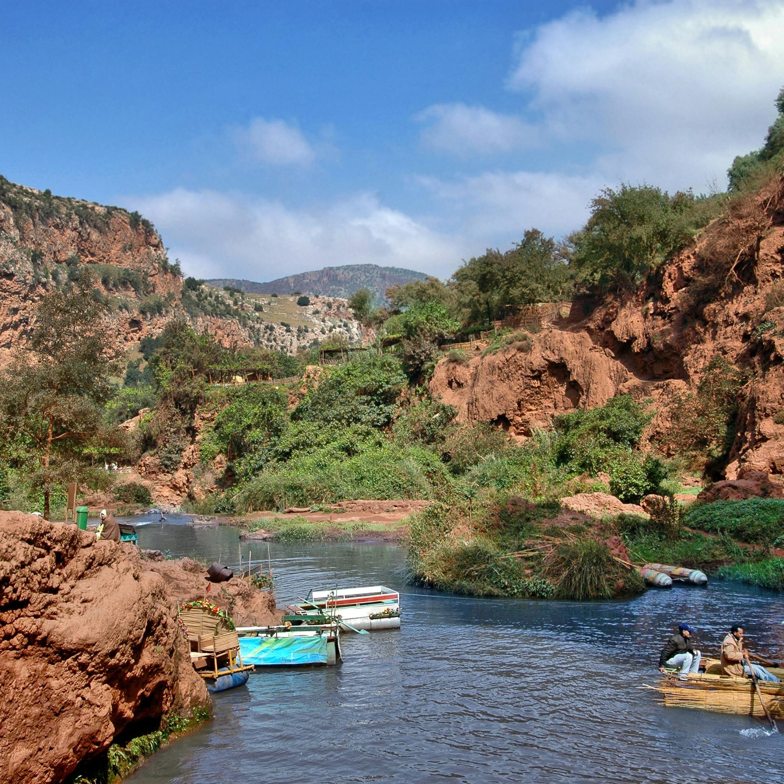 Ouzoud Waterfalls Guided Hike and Boat Trip from Marrakech