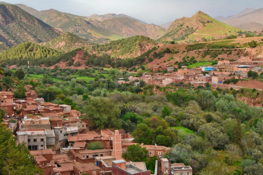 Ourika Valley, Atlas Mountains, Waterfalls & Lunch by the River
