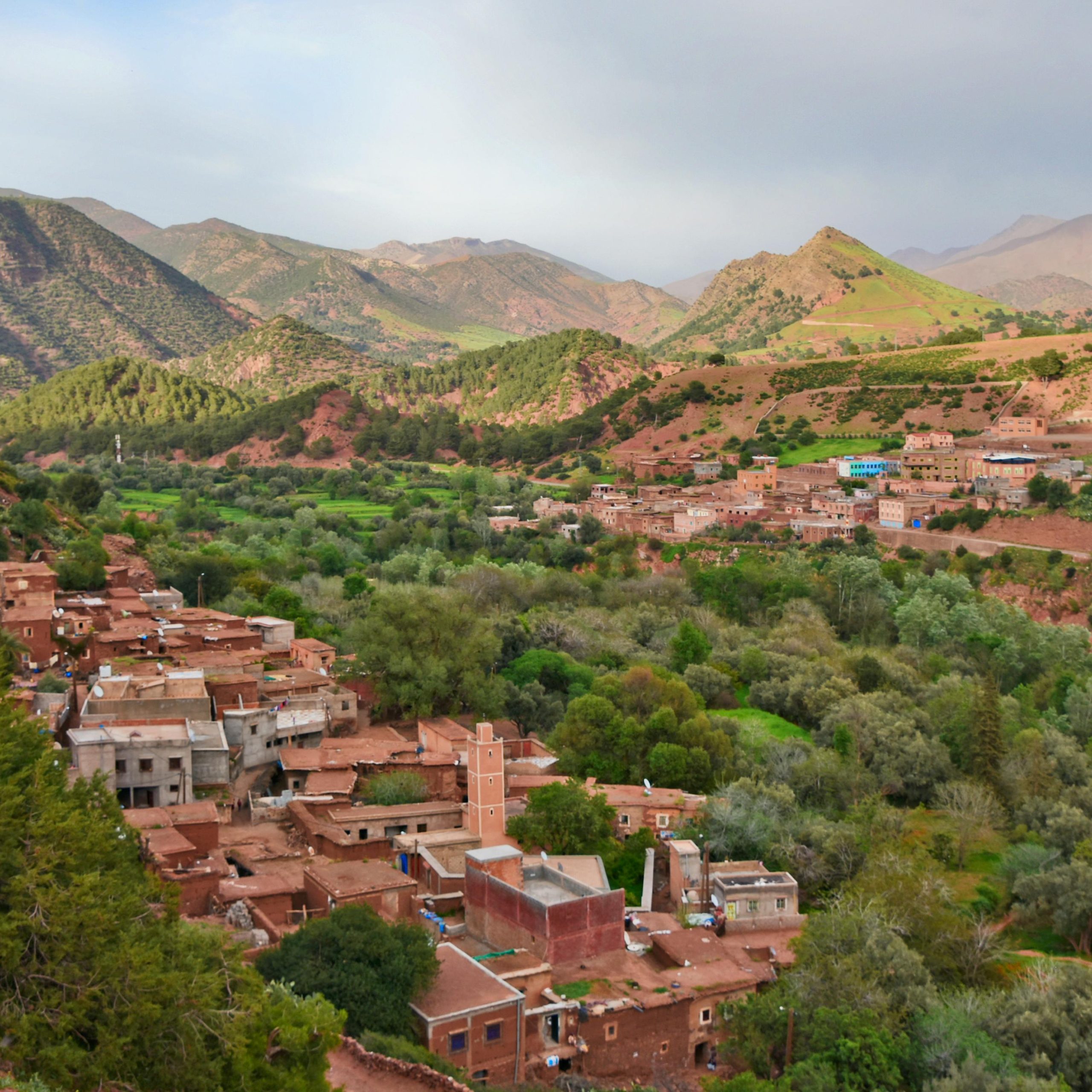 Ourika Valley, Atlas Mountains, Waterfalls & Lunch by the River
