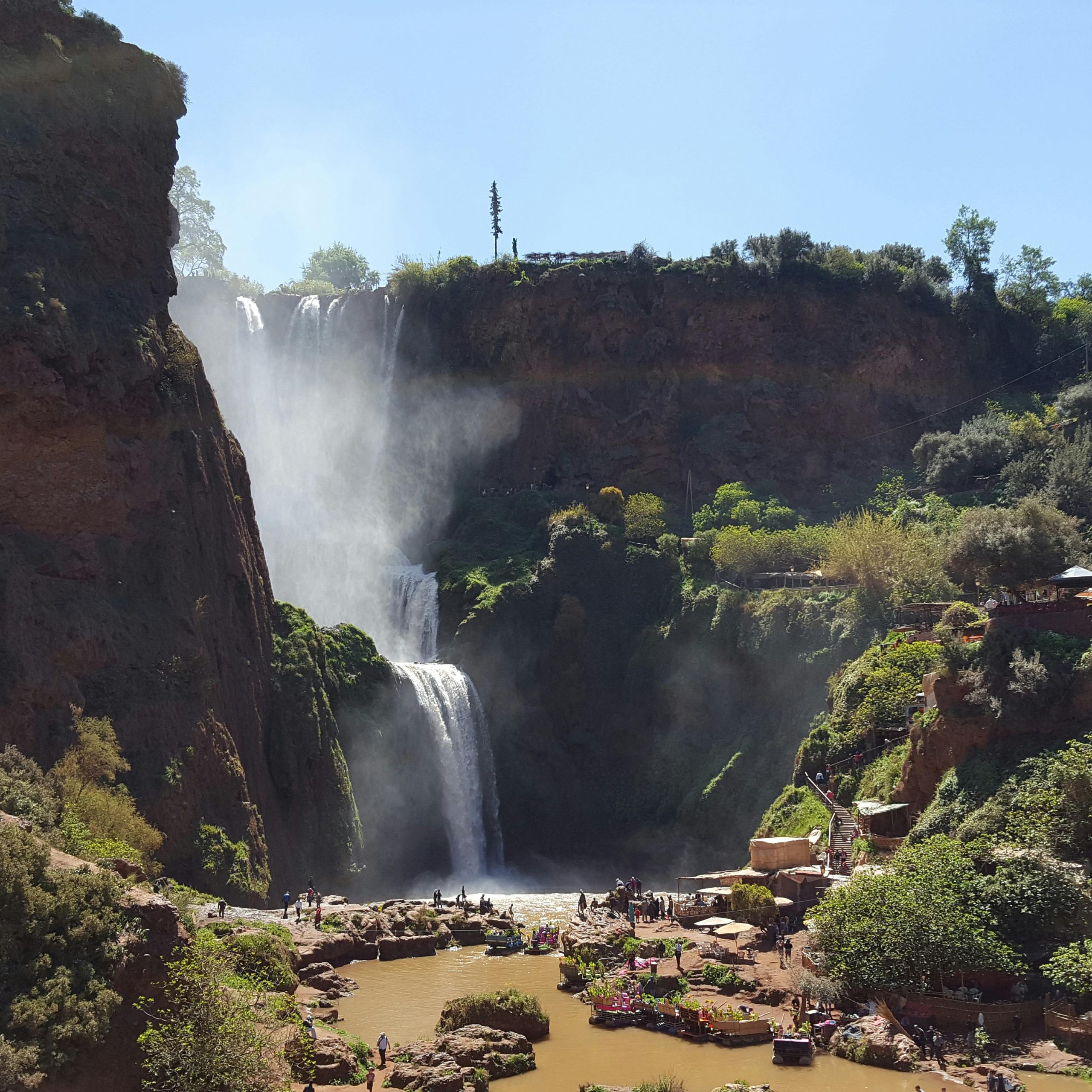 Ouzoud Waterfalls Guided Hike and Boat Trip from Marrakech