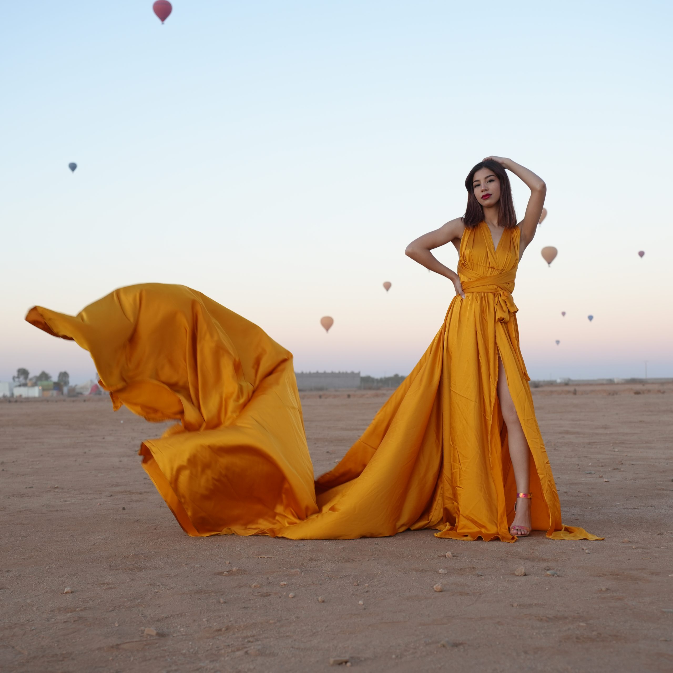 Flying Dress Photoshoot Experience