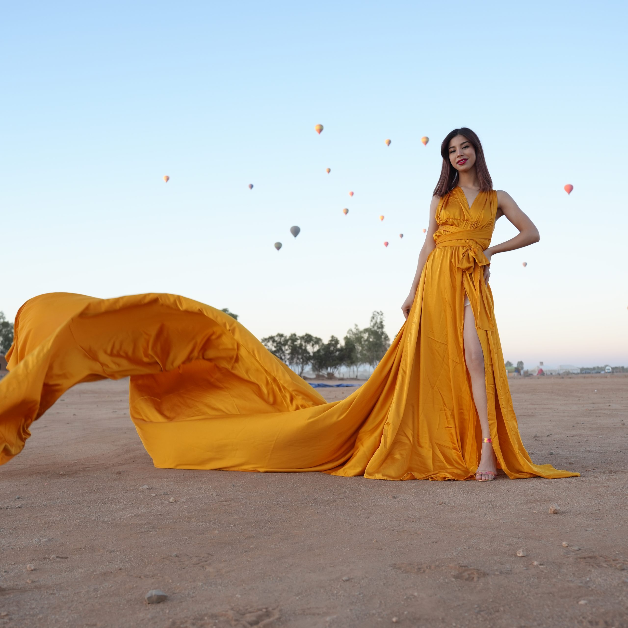 Flying Dress Photoshoot Experience