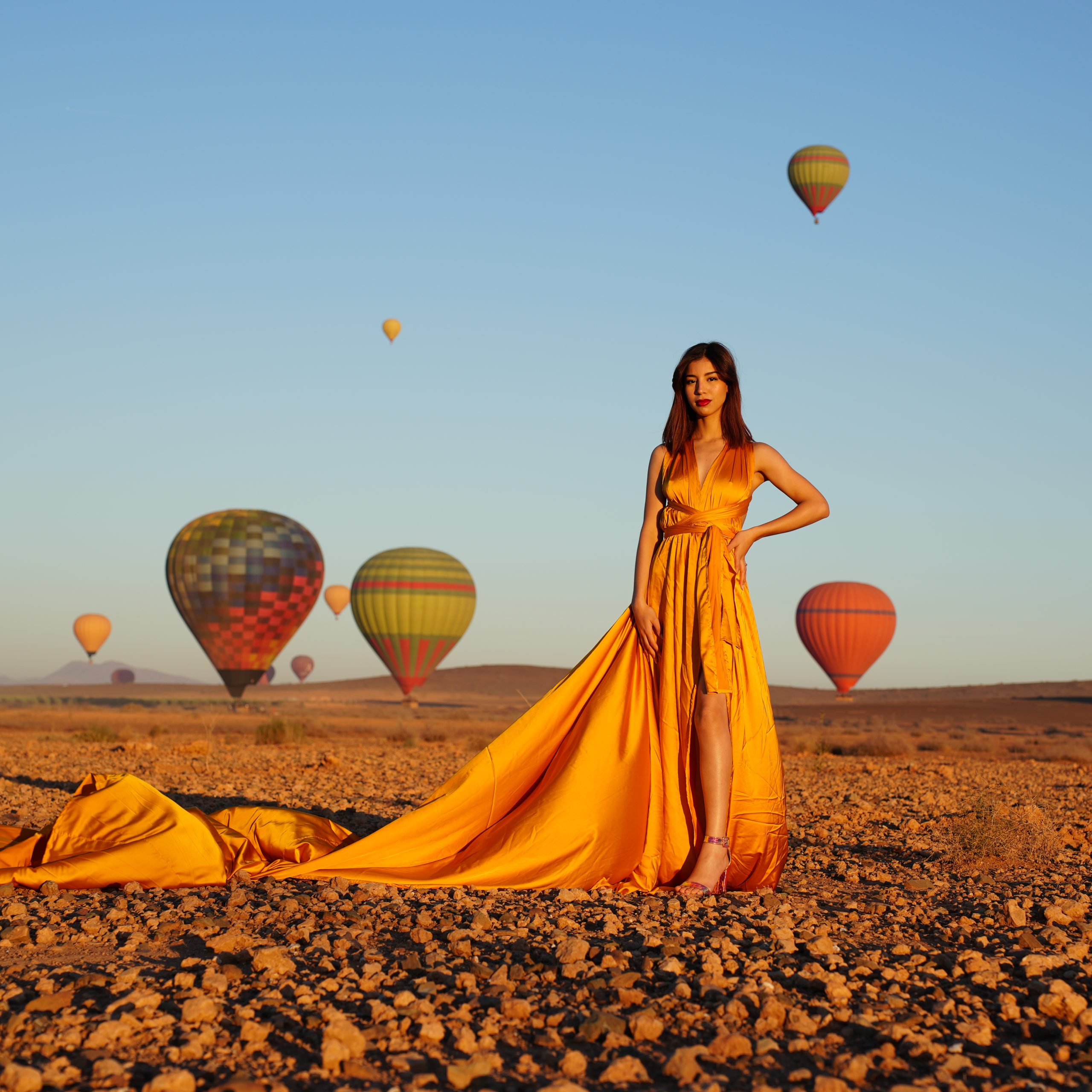 Flying Dress Photoshoot Experience