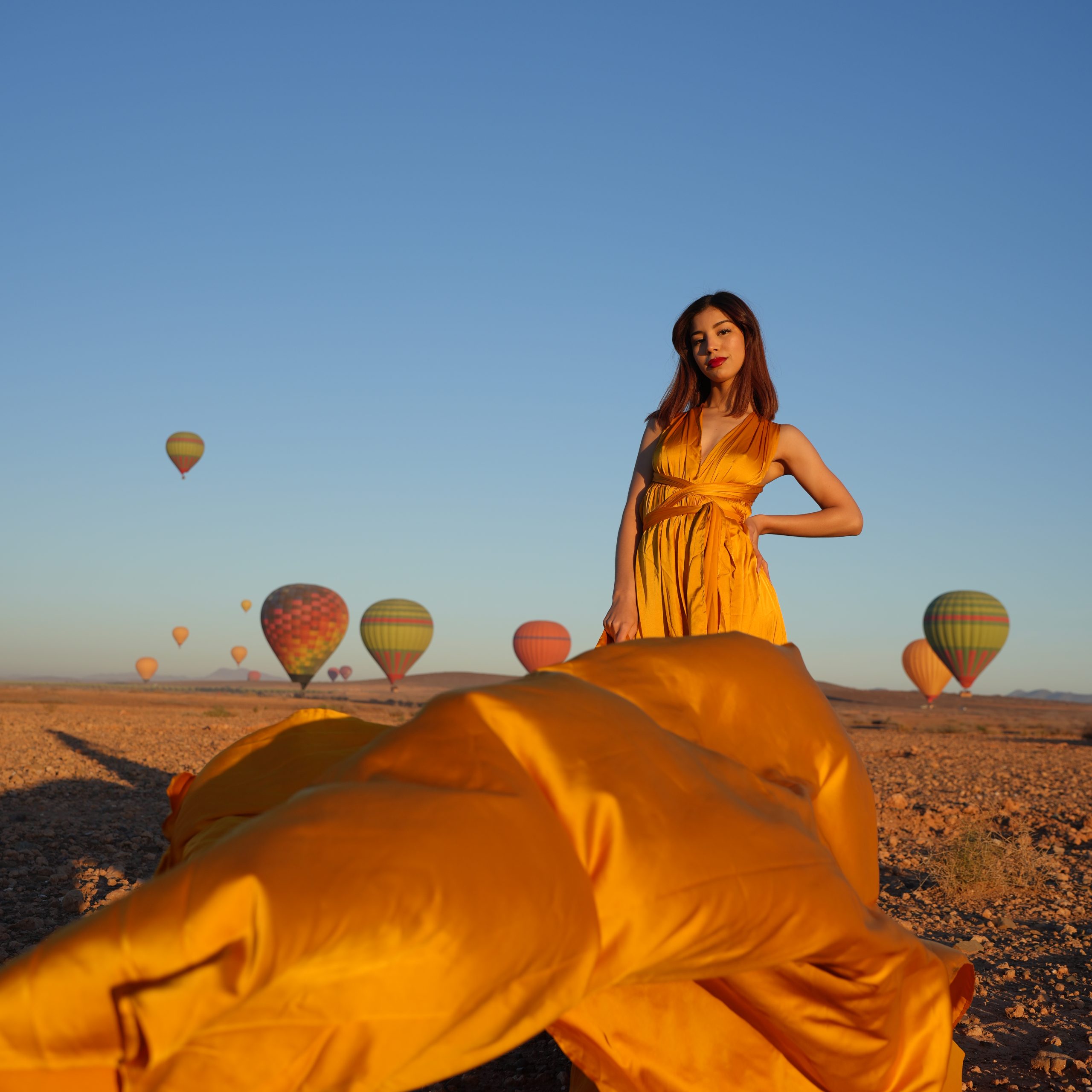 Flying Dress Photoshoot Experience