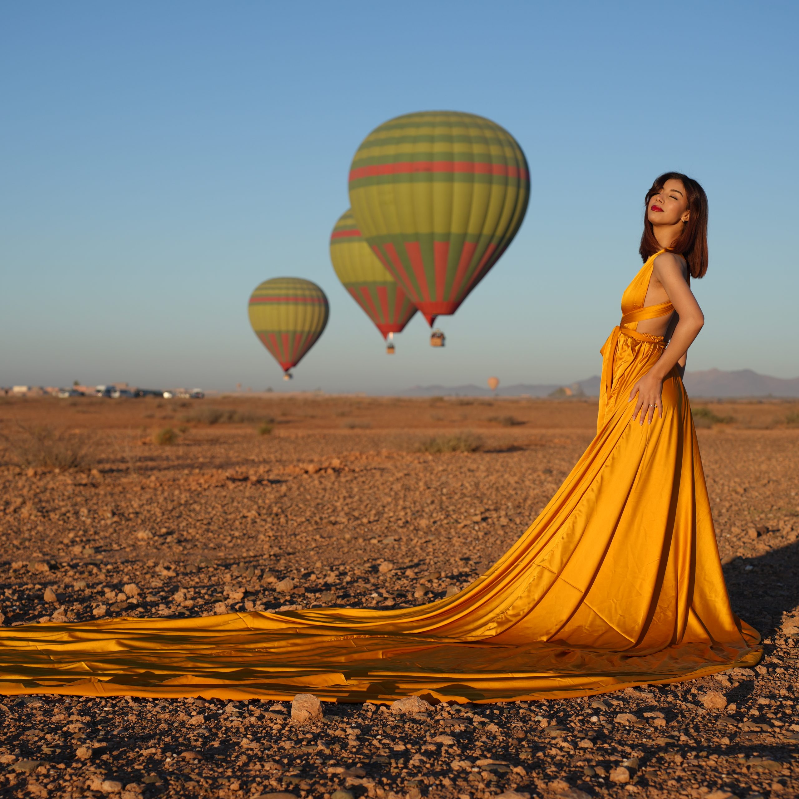 Flying Dress Photoshoot Experience