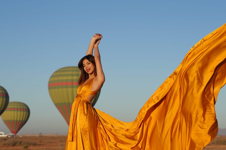 Flying Dress Photoshoot Experience