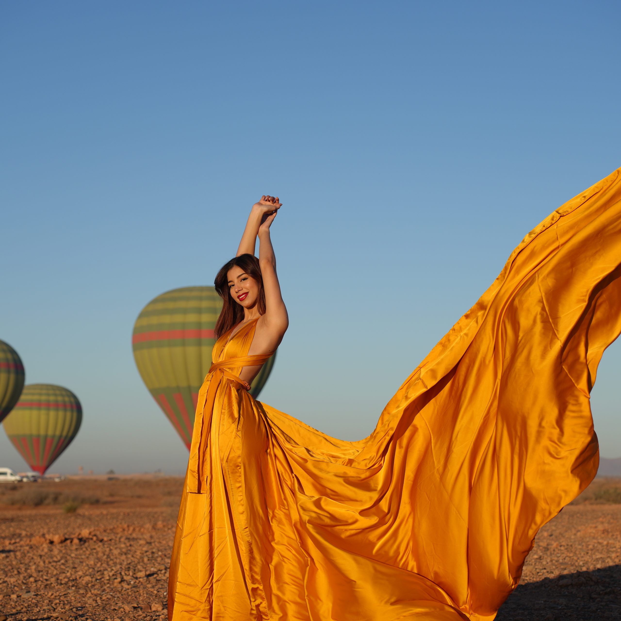 Flying Dress Photoshoot Experience